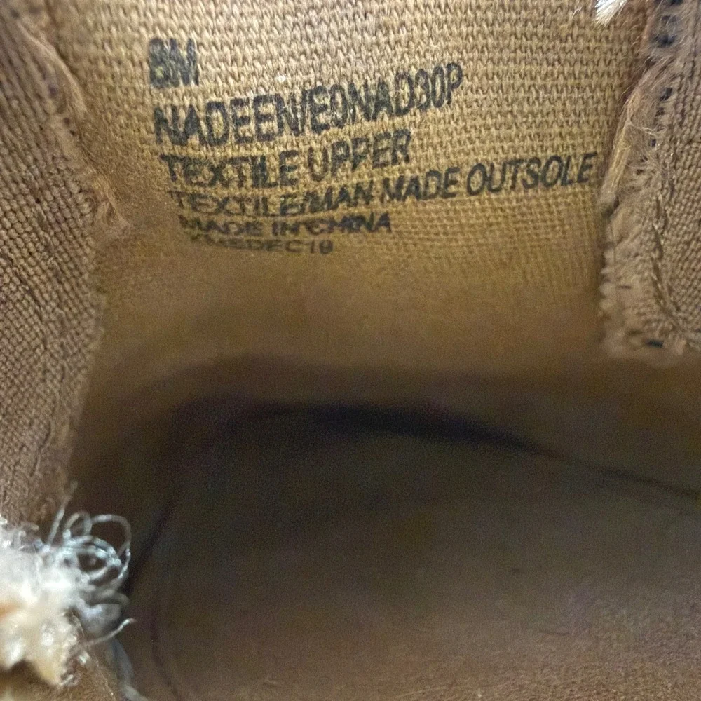 Esprit Nadeen Womens 8M Brown Perforated Espadrille Slip On‎ Sneakers